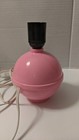 Vintage Mcm Table Lamp Pink Unused Danish Mid Century Modern Prestigeline