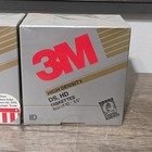 3m High Density Ds Hd 3 1 2  Diskettes Box Of 10 Disk Lot Of 2