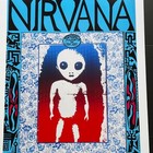 Nirvana 1993 Albuquerque Concert Poster Kurt Cobain Grunge Rock Wall Art