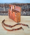 Swiss Army Leather Bag Folding Vintage Military Officer Medic Paramedic Ww2 Ww1