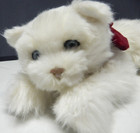 Vintage 1984 Limited Edition Avanti D oro Stuffed Plush White Cat Blue Eyes 15 