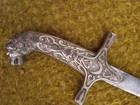 Masonic Turkey Scimitar Crescent Moon Star Sword Lion Head Pommel Ornate   Rare