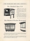 Early 1900s Truck Cab Brochure  the Highland Body Mfg  Co   Vg Cincinnati Ohio