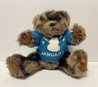 12  Bear With Sweater For Each Month December Christmas Winter  not Boyd Vtg New