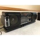 Sharp Gf-330 Boombox Hifi Stereo Vintage Retro Audio Cassette Deck Am fm Radio