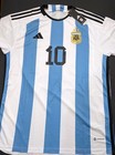 Lionel Messi Argentina Signed Autographed Jersey With Coa And Loa
