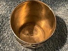 Antq Vienna Jugendstil 800 Silver   raised Cala Lilly   shot Glass Josef C klinkosch