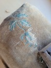 Antique Odd Fellows Prop Unknown What It Is  Very Odd Unusual Velvet Wood  Wire