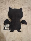 Uglydoll Classic Black Ice Bat Plush 8 Inch Ugly Dolls 2002 Vintage Toy Little