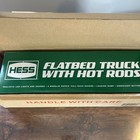 2022 Hess Flatbed Truck With 2 Hot Rods New In Box - Mint - Never Opened
