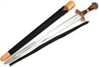 Medieval Warrior 9th Century Full Tang Viking Sword W real Copper Features 