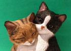 Lenox Kitty Sweethearts -- Valentine Cat Sculpture -- New In Box With Coa