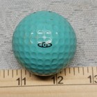 Vintage Solid Aqua Ping Eye Standard Register Turquoise Classic Golf Ball Rare 