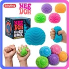Needoh Fuzz Ball - Sensory Toy With A Velvet Texture Soft Cloud Squish Gifts