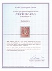 Spanish Antilles Cu  Ba 1855 Edifil 5a Used Certificate Echenagus  a  ref 21216 