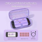 Geekshare Carrying Case For Nintendo Switch 2 2025  Storage Bag Hard Shell Pu