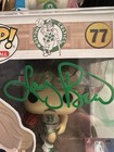Larry Bird Signed Funko Pop  With Larry Bird Hologram Boston Celtics W protector