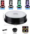 4pcs Led Light Display Base Stand 7 Color Lamp Holder Crystal Glass Art Figurinm