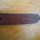 Nice Buckaroo Leather Products Harness Leather Western Horse Tie Down Nose Band