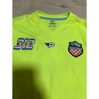 Melbourne Victory Fc Soccer Jersey Neon Green Men s M Australia Football
