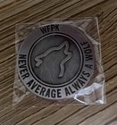 Official Bag Of Ufc 2025 Wfpk Never Average Always A Wolf Coin Medallion