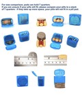 31 Day Monthly Pill Organizer Medication Pod Compartment Planner Box Travel Case