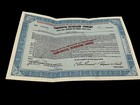 Pancoastal Petroleum Company Vtg Limited Common Stock Certificate 10 Shares 1966