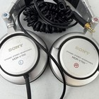 Sony Mdr-v700 Over-ear Dj Dynamic Stereo Headphones - Silver Tested Vintage