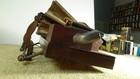  1930 s  Player Piano Transmission Triple Wooden Bellows   Metal Drive Gear