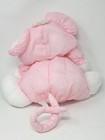 Vintage Fisher Price Puffalump Pink Mouse Striped Bib Apron 1992
