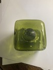 Vintage Squar Green Japanese Fishing Net Float