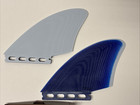 True Ames Gephart 70 30 Twin 2 Fin Set Fiberglass Blue Classic San Diego Keel