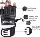 Sawans Punch Bag Boxing Gloves Karate Mitts Mma Body Combat Taekwondo Training M