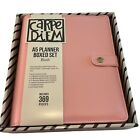 Carpe Diem A5 Planner Box Set W inserts Large Agenda 6 Ring Binder  blush  Pink