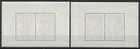 Korea 1972 Sc 840a-841a S s Mnh New Year 1973 Ap2963