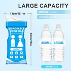 Awoken Disposable Urine Bags 900ml - 12 Pack Portable Leakproof