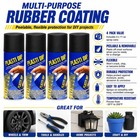 Rubber Coating Spray 11oz Black 4 Pack Plasti Dip Multi Purpose Mulit-purpose