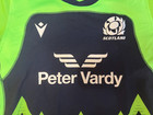 Scotland Peter Vardy Rugby Union Player Issue Shirt Macron Size Xxl