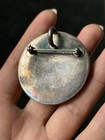 Korite Northwest Coast Vintage Sterling Silver Carved Monster Pendant Necklace