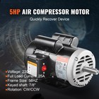 Vevor 5hp Air Compressor Electric Motor 230v 3450rpm 56hz Frame Cw ccw Rotation