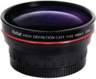 58mm Wide Angle Lens With Macro For Canon Eos  Dslr Camera With 18-55mm Lens