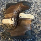 New Ugg Butte Ii Cwr Leather Tan Warm Waterproof  Boots Kids Size 5