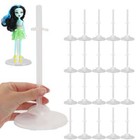 20 Sets Doll Stand Display Holder For 11 5   Doll Transparent Model Rack Support