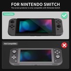 For Nintendo Switch Hd Clear Premium Tempered Glass Screen Protector - 2 Pack