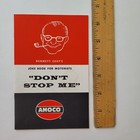 1958 Amoco Promo Booklet Bennett Cerf s Joke Book For Motorists  Don t Stop Me