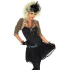 Women s 80s Pop Star Diva Costume Ladies Celebrity Popstar Retro Outfit  S - 3xl