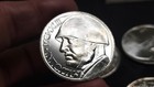 Italy  1943  Mussolini 20 Lira Fantasy Coin Bu