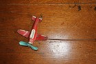 Antique Marx Tower Airplane Wind Up Tin Litho Toy W  Original Box