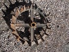 Vintage Industrial Gear Large 20    Cast Iron Diamond Gear Wheel Art Steampunk
