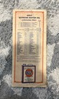 Rare 1929 Gulf Gas Advertising Florida Road Map